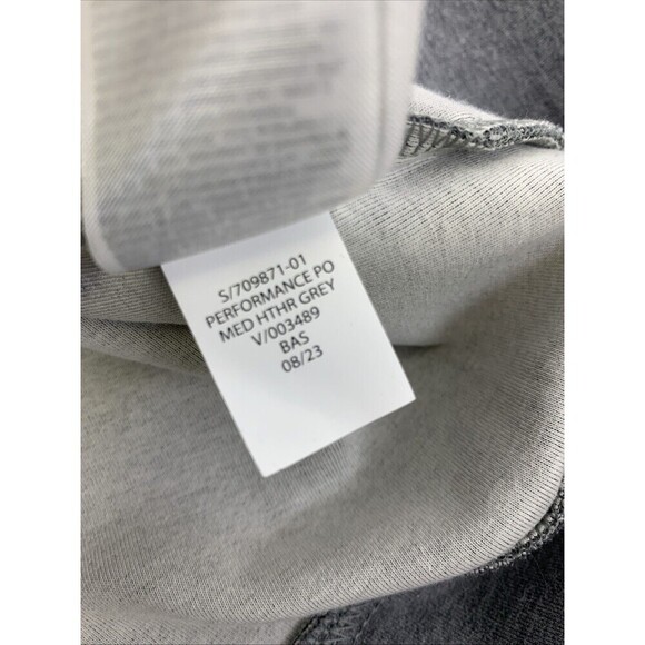 GapFit Gray Performance Hooded Sweatshirt Pullover Breathable Pockets Mens XL - Picture 12 of 12